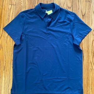 All in Motion Navy Button-Up Shirt